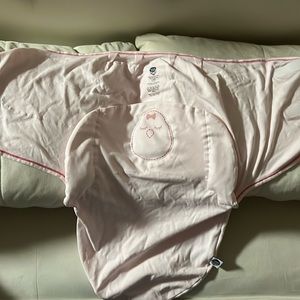 NESTED BEAN baby zen swaddle pink 0-6 months